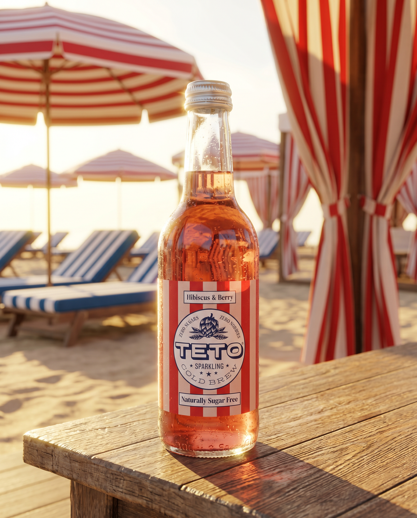 Teto Hibiscus & Berry Sparkling Cold Brew (case of 6)