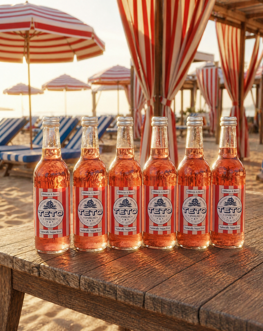 Teto Hibiscus & Berry Sparkling Cold Brew (case of 6)